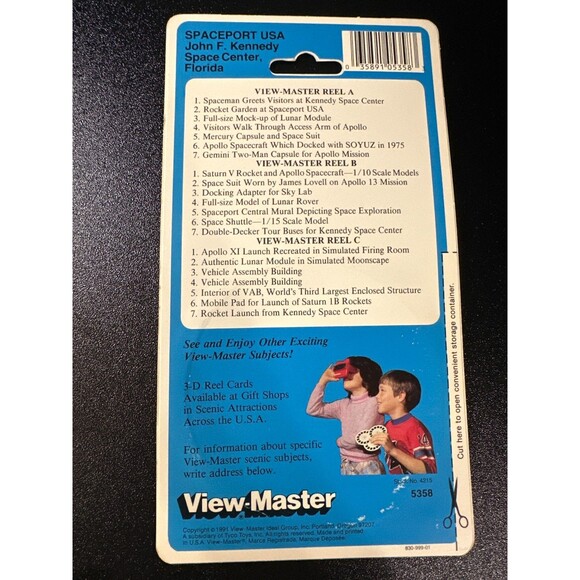 Vintage View-Master NASA Spaceport USA 3 Reels Kennedy Space Center 1991 - Picture 4 of 6